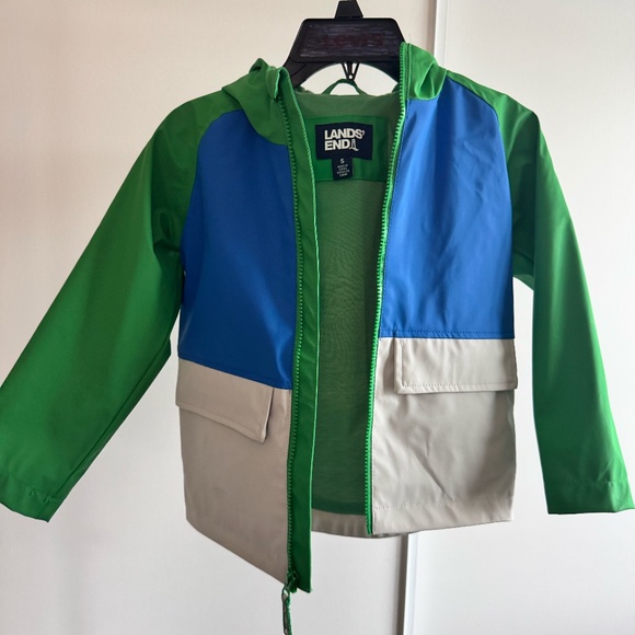 Lands End kids rain coat - Picture 1 of 3